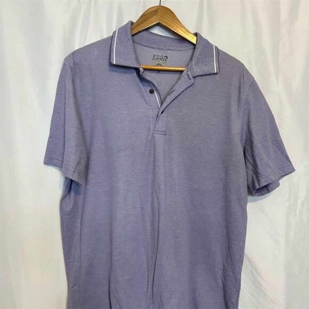 Izod Men's Polo Shirt Omni-Wick Heathered Short Sleeve Golf Multicolor
